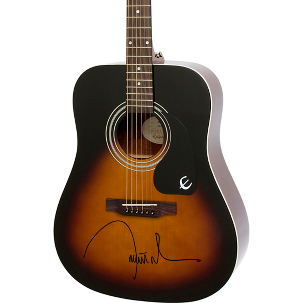 Ronnie Dunn Autographed Acoustic Guitar